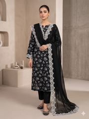 DORIYA LAWN PRINTED 3PC T-009