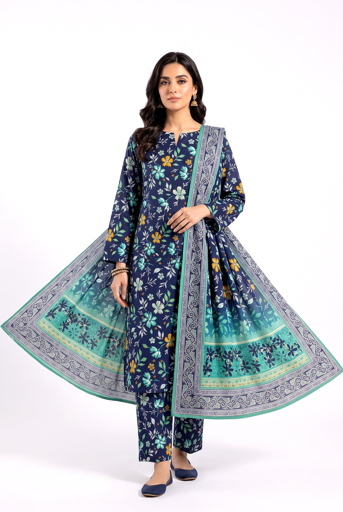 Sapphire Doaria Linen 2027 with original stamp