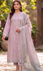 Lawn 3 Pcs Embroidered