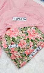 DORIYA LAWN PRINTED 3PC T-004