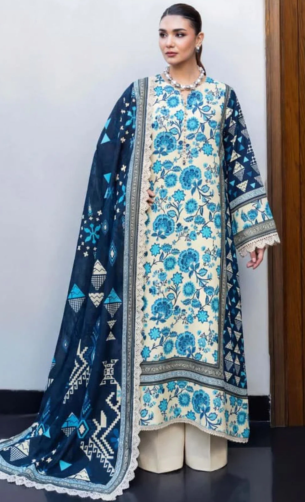 3PC UN-STITCHED LAWN