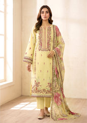 Lawn 3 Pcs Embroidered